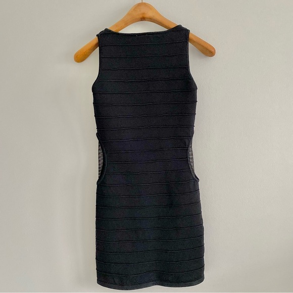 Romeo & Juliet Couture Black Bodycon Mini Dress Size Small - Picture 5 of 6